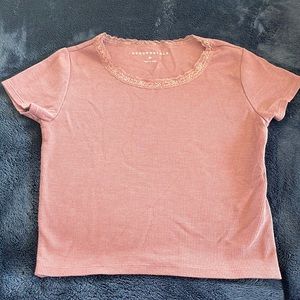 Pink top from Aeropostale size M